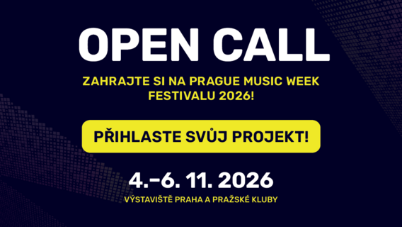Open Call: Buďte součástí Prague Music Week 2026!